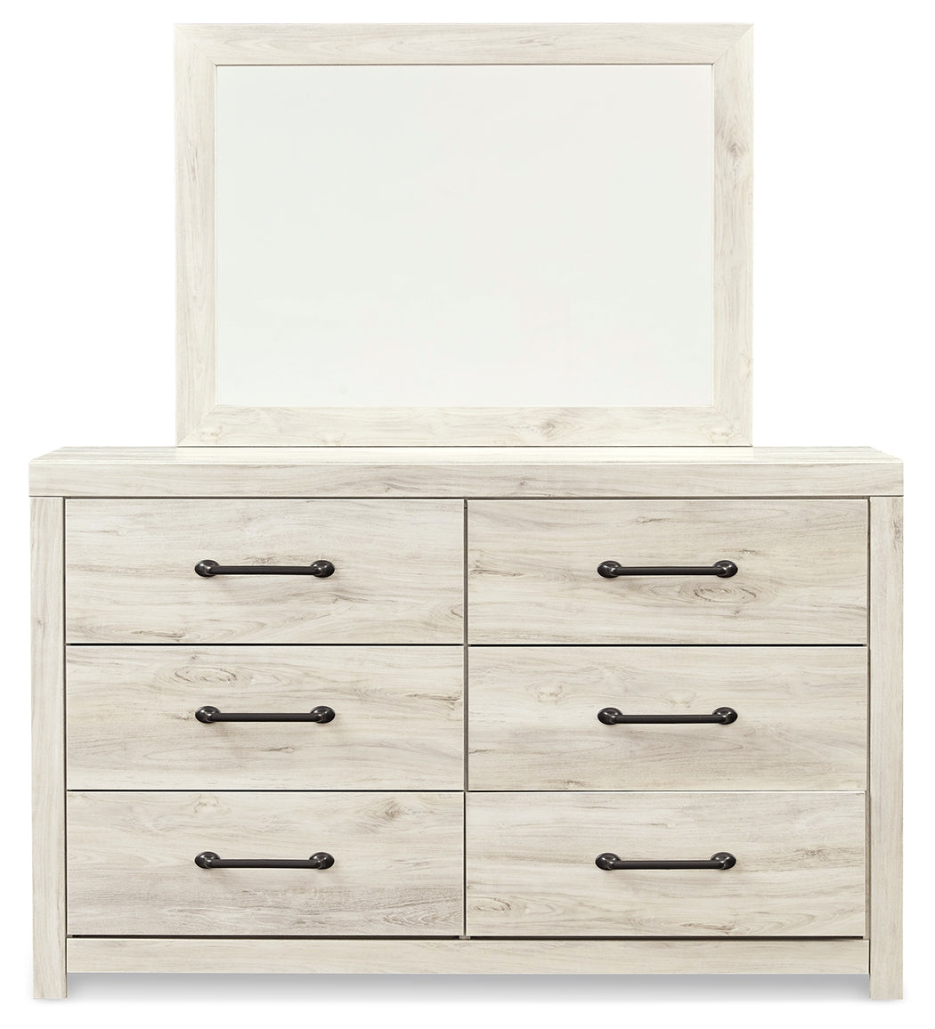 Cambeck Whitewash Queen Panel Bedroom Set