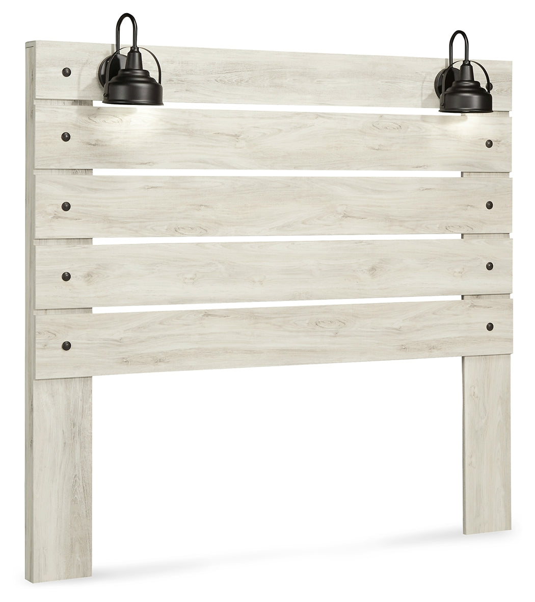 Cambeck Whitewash Queen Panel Headboard, Dresser, Mirror, Chest and Nightstand