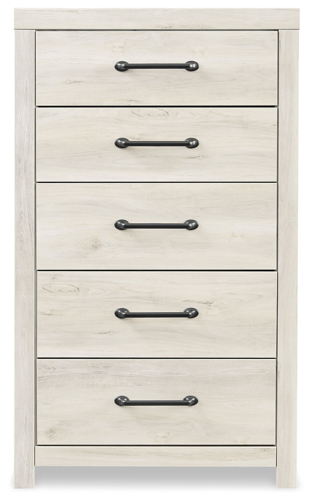 Cambeck Whitewash Queen Panel Storage Bed & Dresser & Mirror & Chest & 2 Nightstands