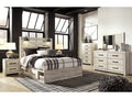 Cambeck Whitewash Queen Panel Storage Bedroom Set