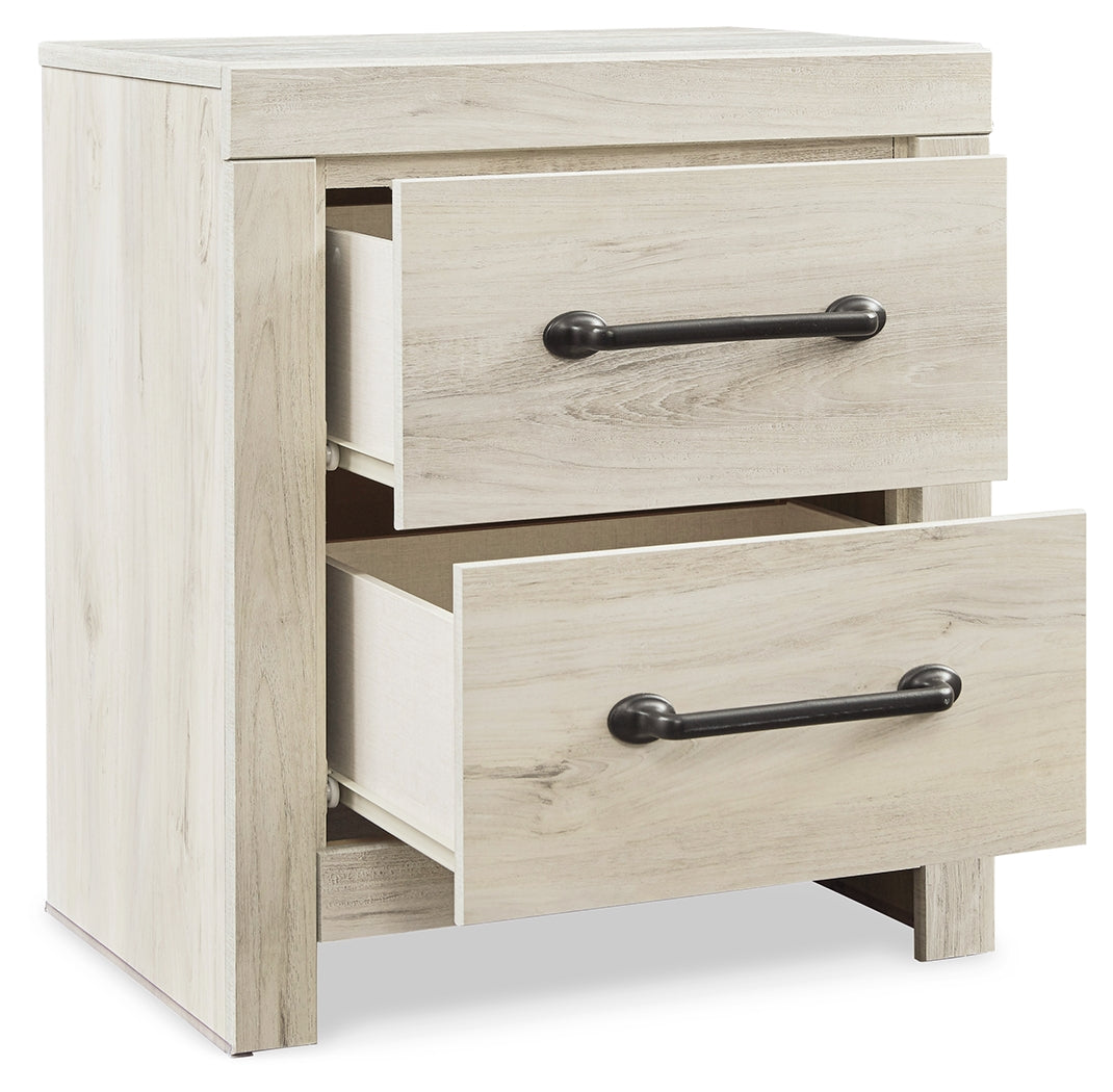 Cambeck Whitewash Twin Panel Bedroom Set