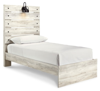 Cambeck Whitewash Twin Panel Bedroom Set