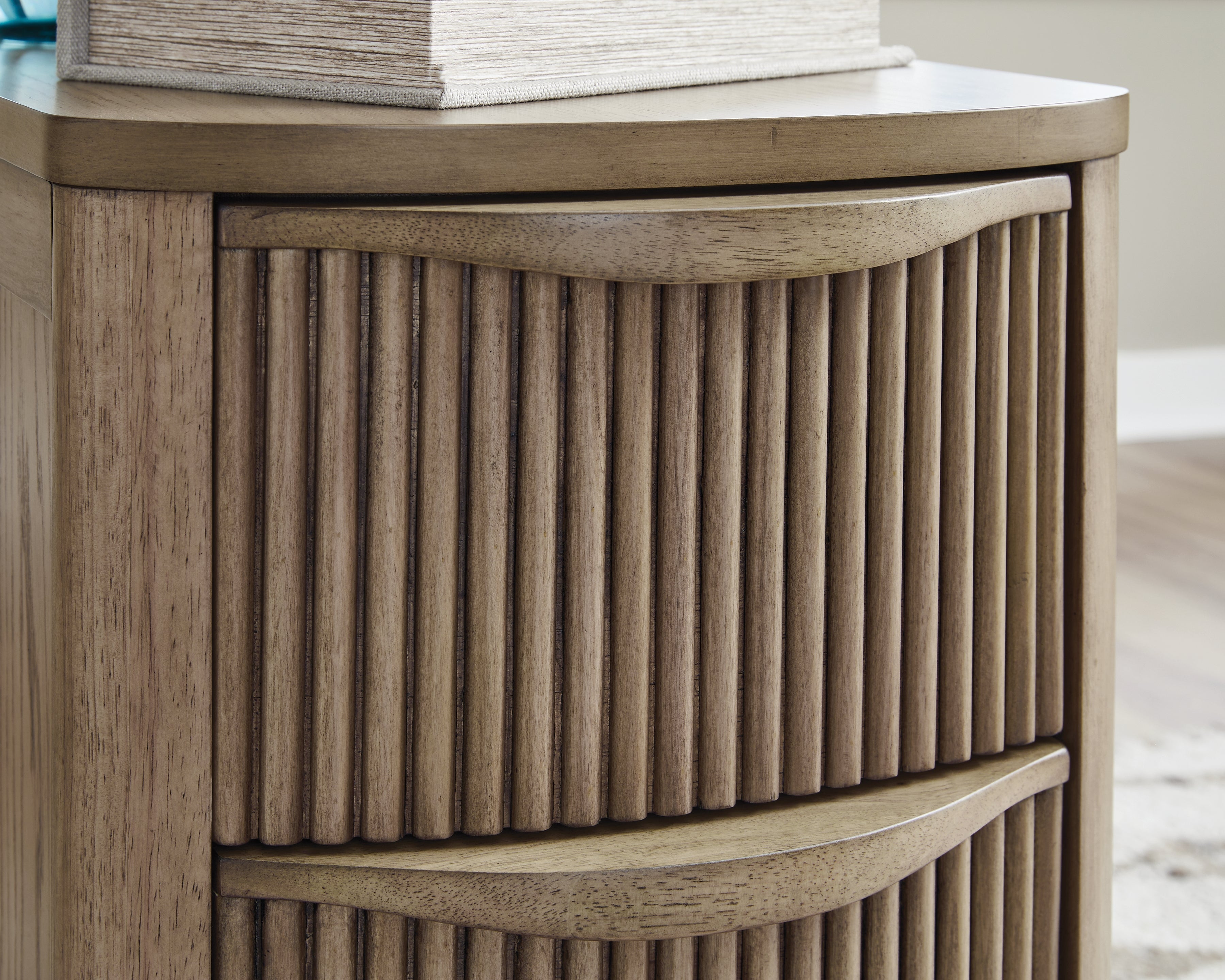 Camdill Light Brown Chair Side End Table