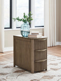 Camdill Light Brown Chair Side End Table