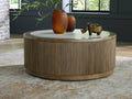 Camdill Light Brown/White Coffee Table