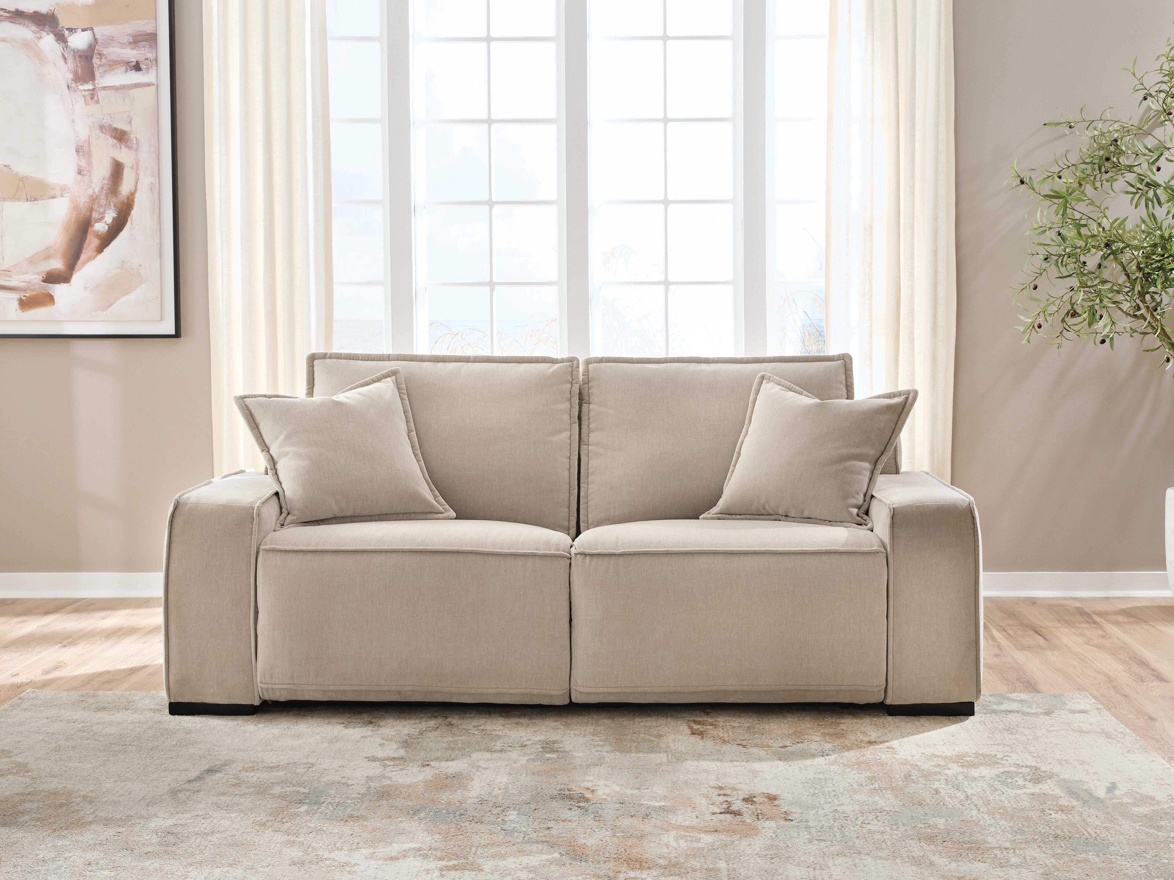 Carceri Cashmere 2-Piece Power Reclining Sectional Loveseat
