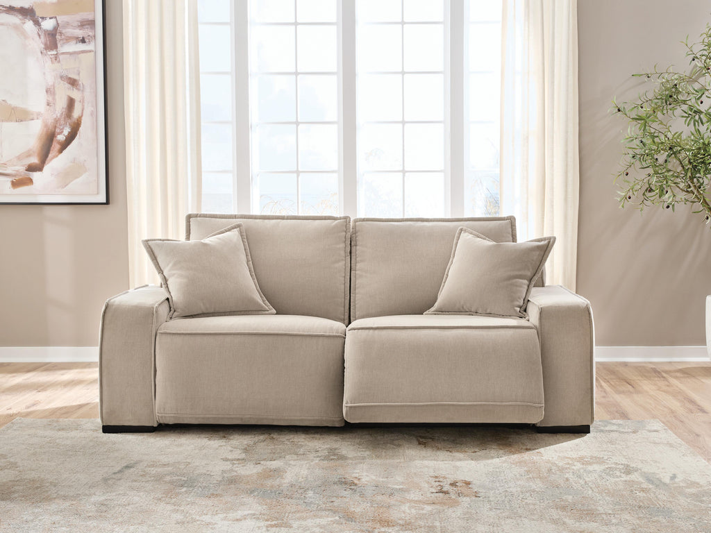 Carceri Cashmere 2-Piece Power Reclining Sectional Loveseat