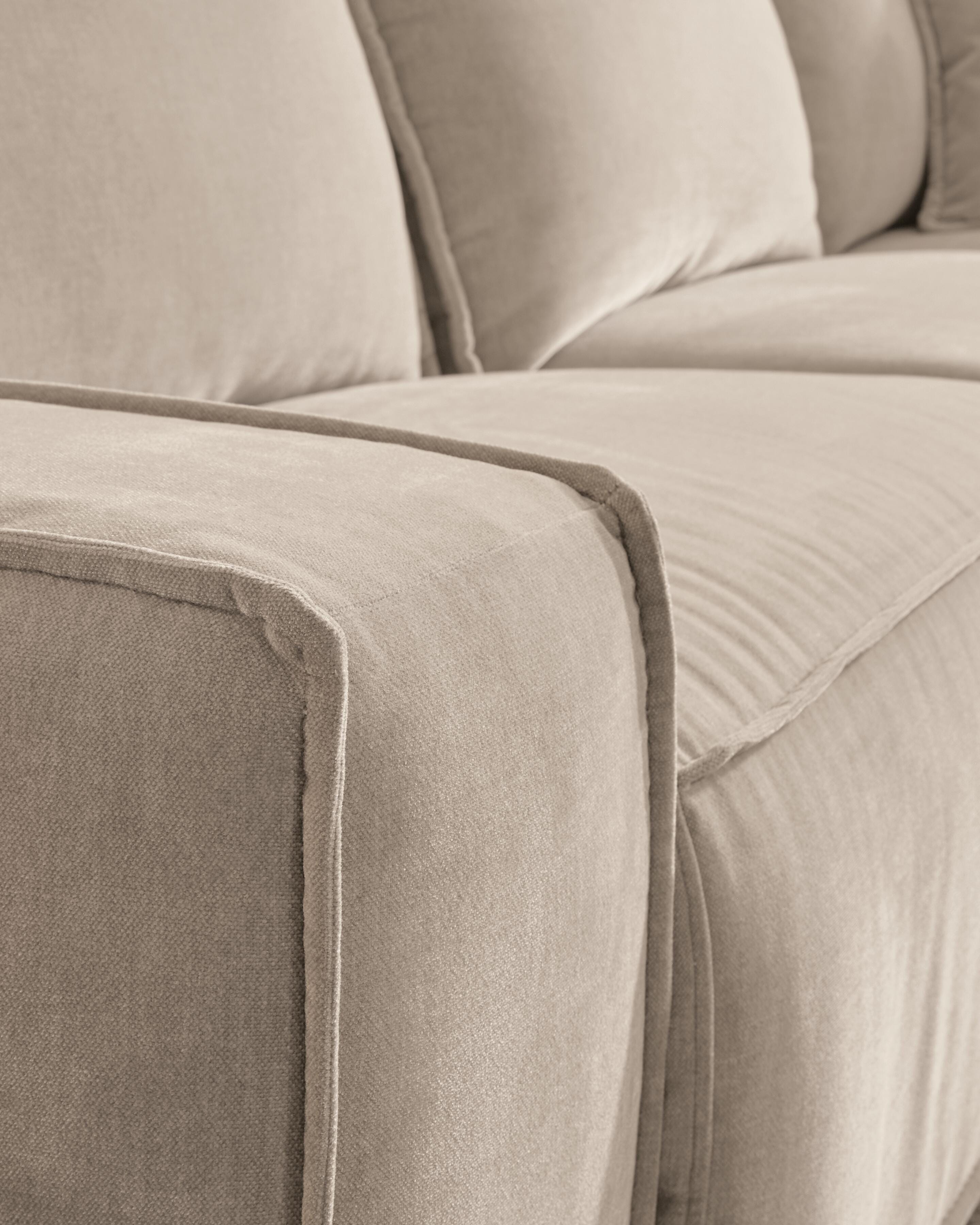 Carceri Cashmere 2-Piece Power Reclining Sectional Loveseat