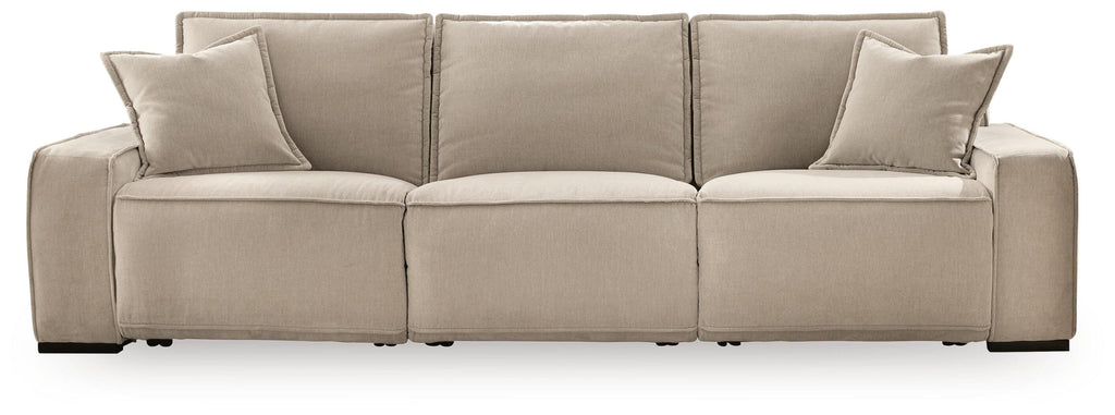 Carceri Cashmere 3-Piece Power Sectional Reclining Sofa