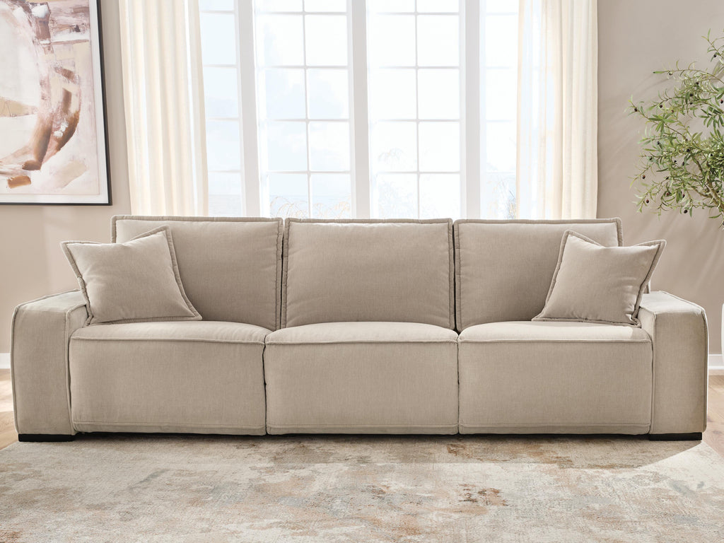 Carceri Cashmere 3-Piece Power Sectional Reclining Sofa
