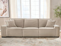 Carceri Cashmere 3-Piece Power Sectional Reclining Sofa