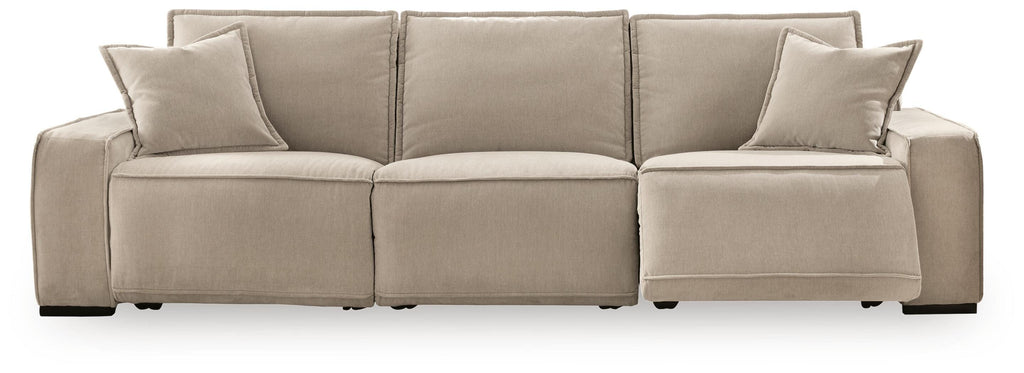 Carceri Cashmere 3-Piece Power Sectional Reclining Sofa