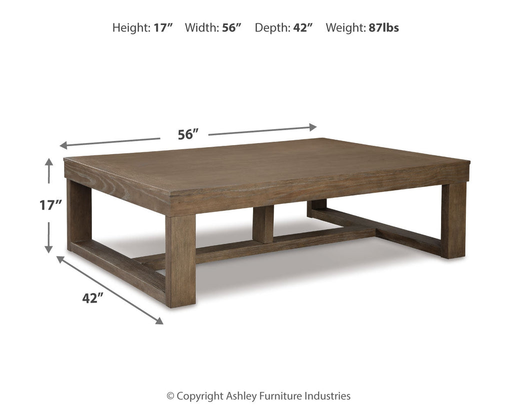Cariton Gray Coffee Table and 2 End Tables