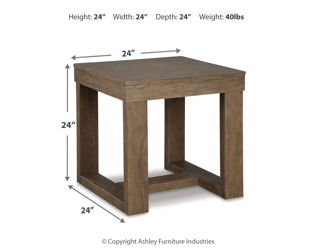 Cariton Gray Coffee Table and 2 End Tables