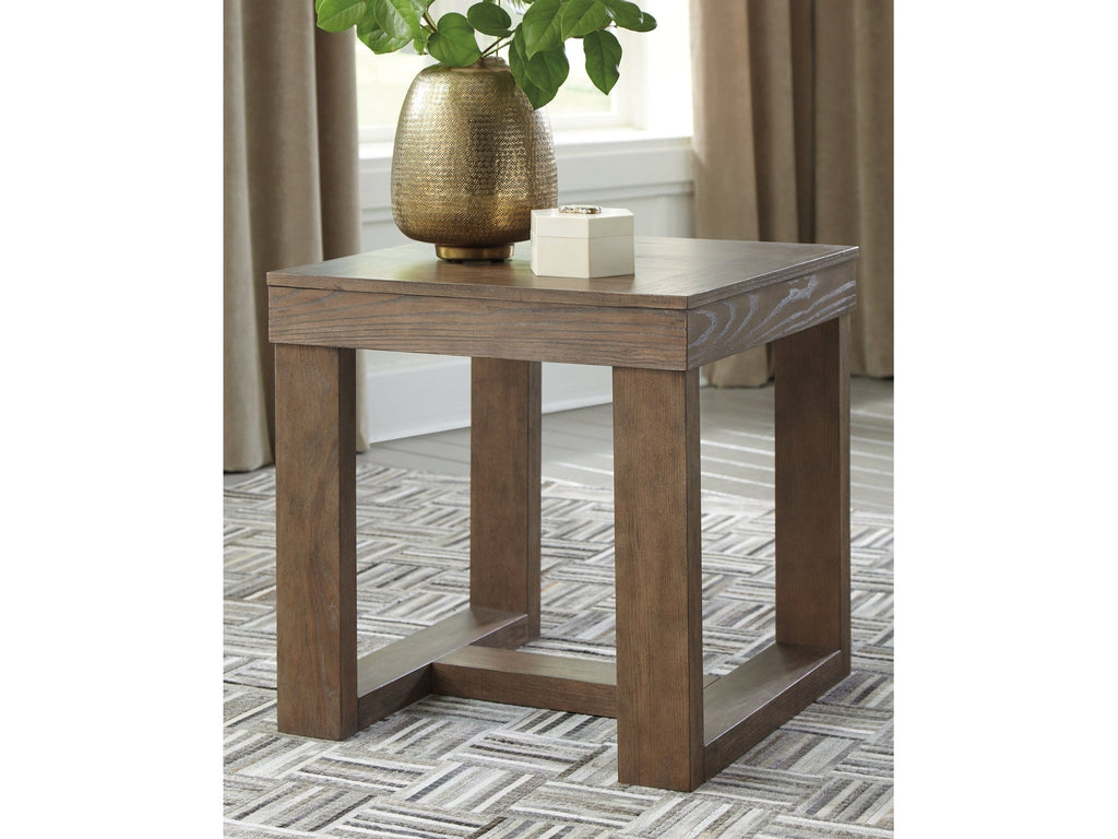 Cariton Gray End Table