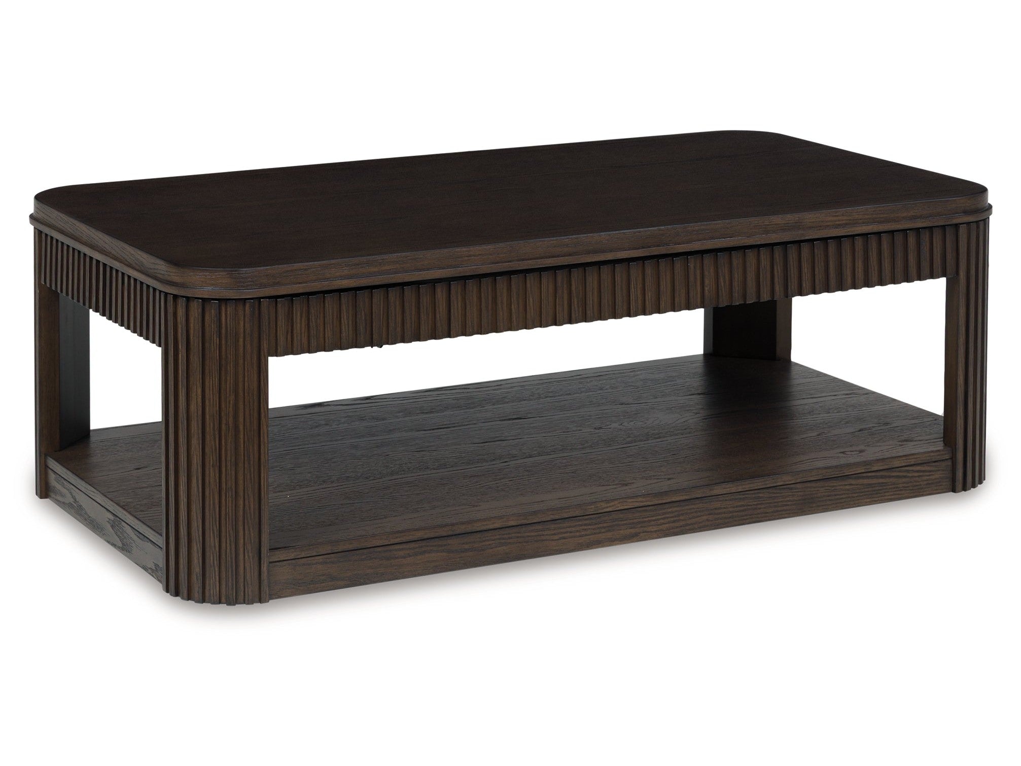 Carlibrie Warm Brown Lift Top Cocktail Table