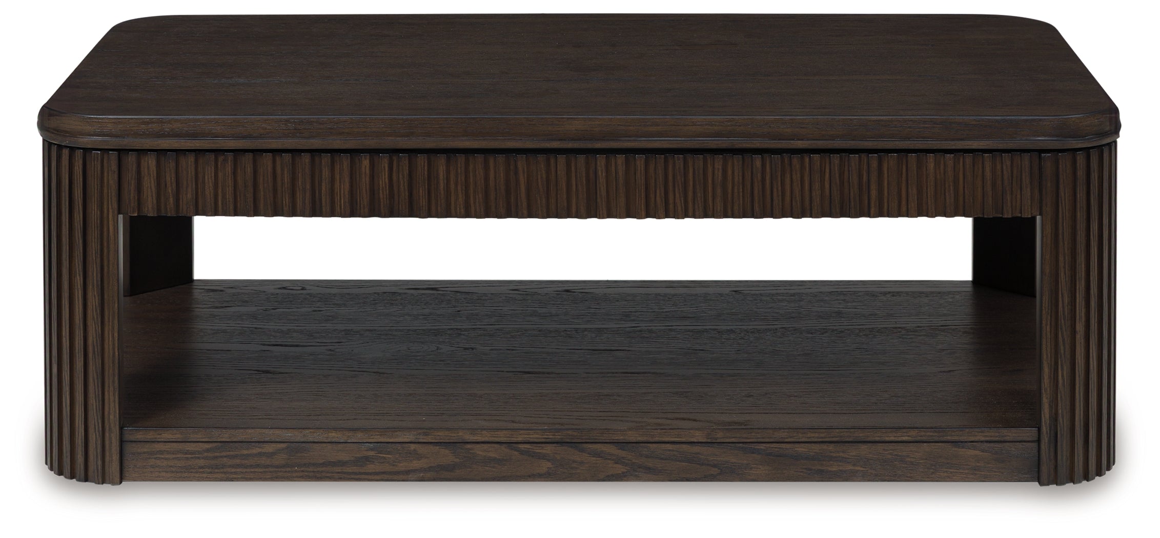 Carlibrie Warm Brown Lift Top Cocktail Table