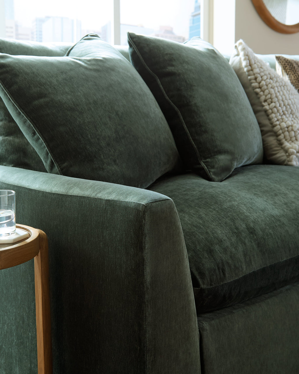 Carriage View Jade 3-Piece Sectional