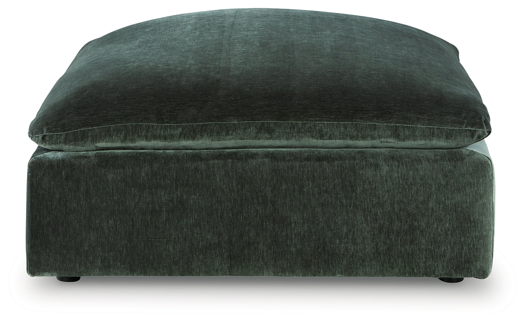 Carriage View Jade Oversized Accent Ottoman