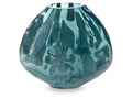 Cartshaw Iridescent Teal Vase