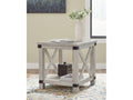 Carynhurst White Wash End Table
