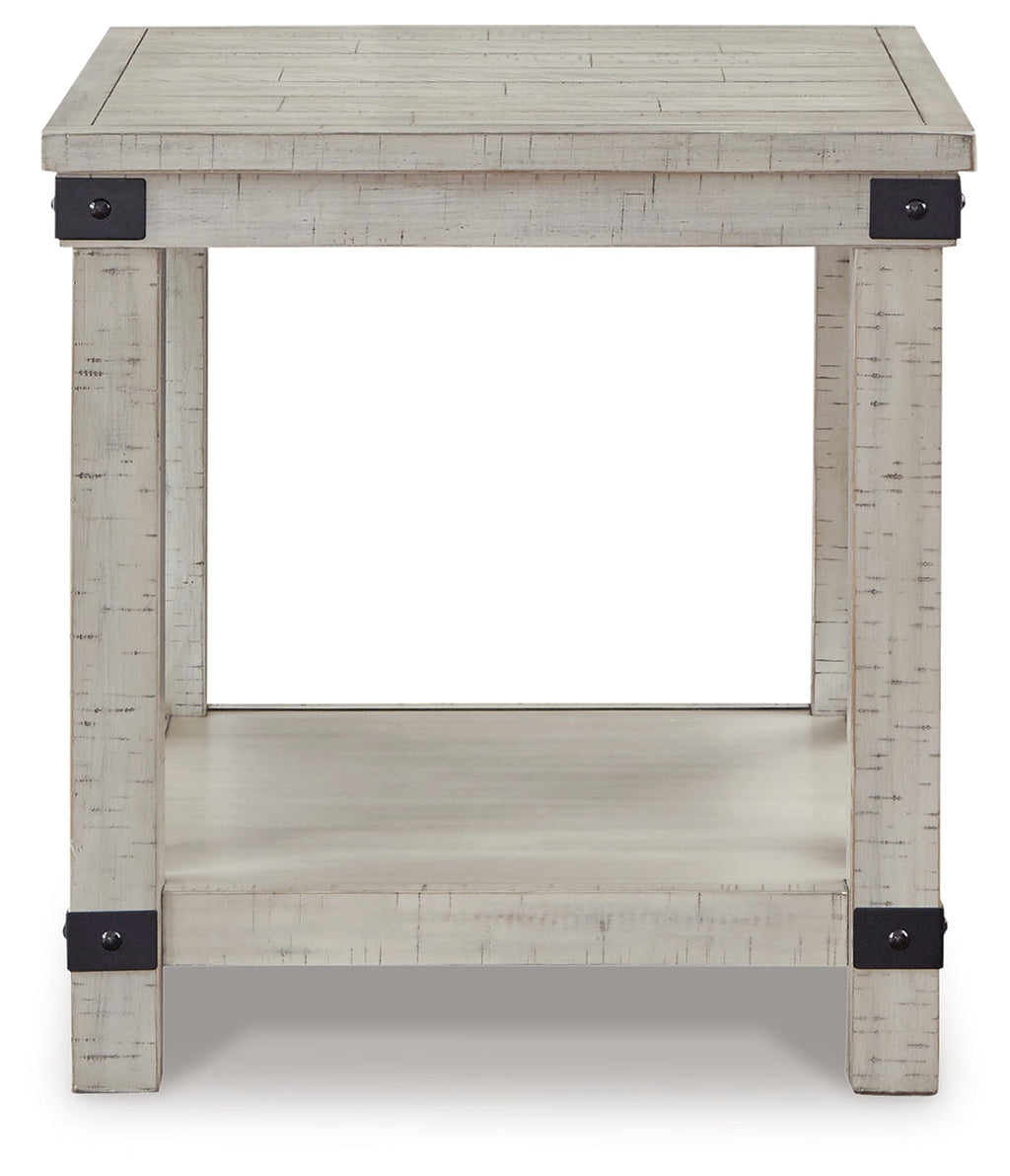 Carynhurst White Wash End Table