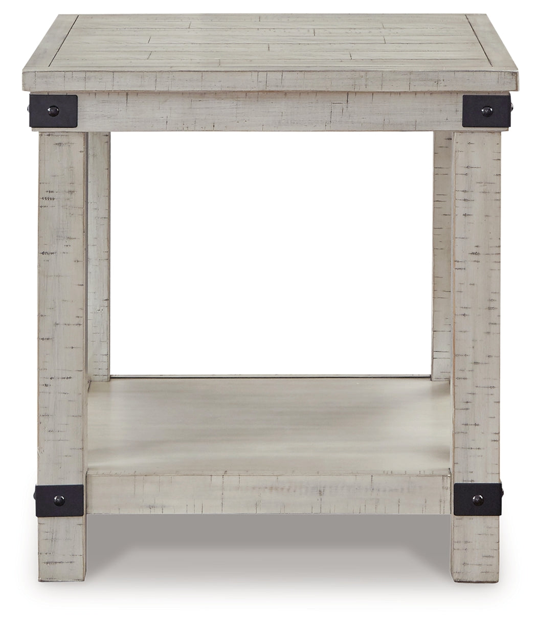 Carynhurst White Wash End Table