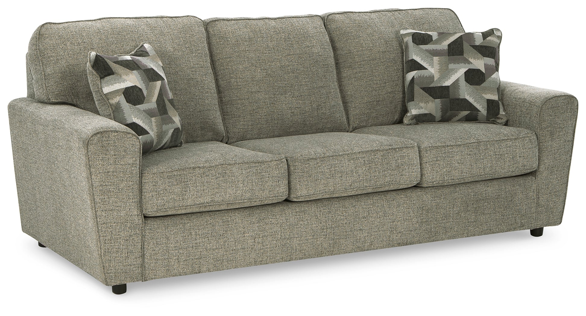 Cascilla Sofa, Loveseat, Chair and Ottoman, Pewter