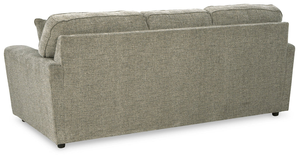 Cascilla Sofa, Loveseat, Chair and Ottoman, Pewter