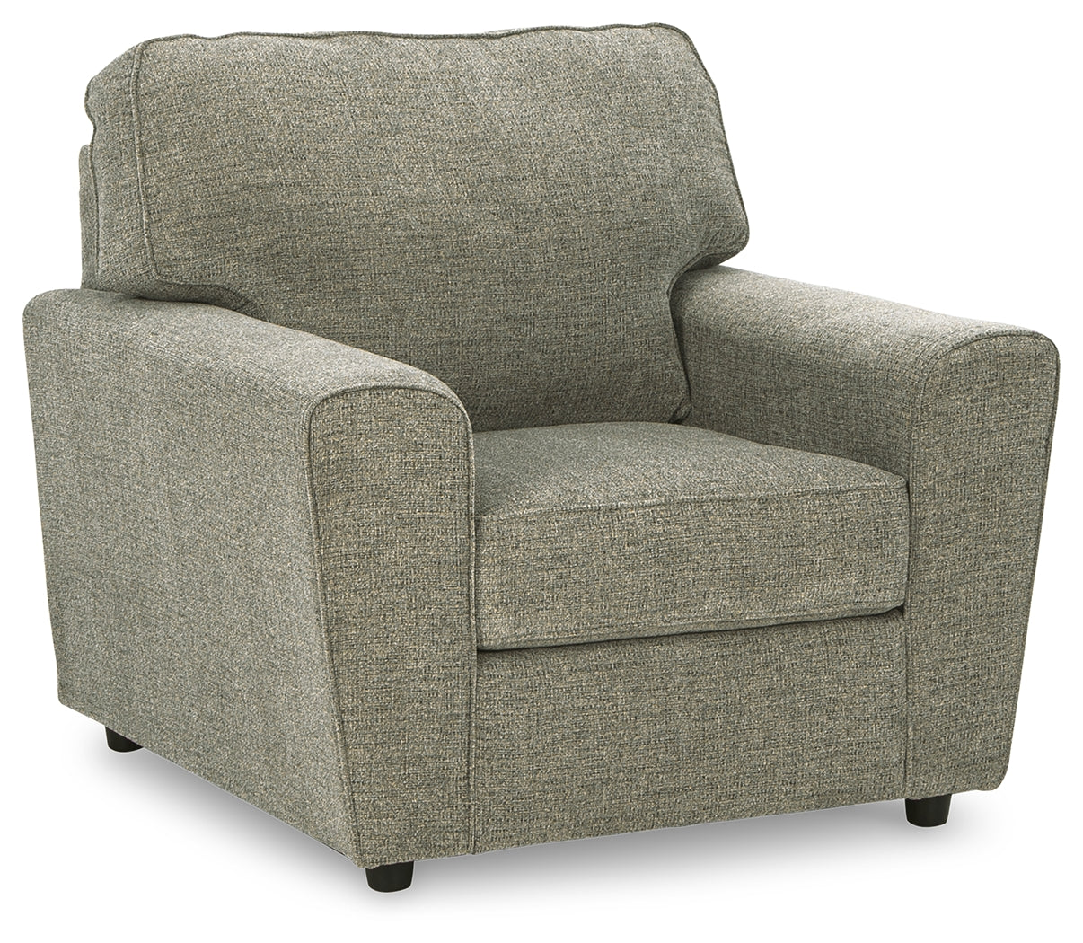 Cascilla Sofa, Loveseat, Chair and Ottoman, Pewter