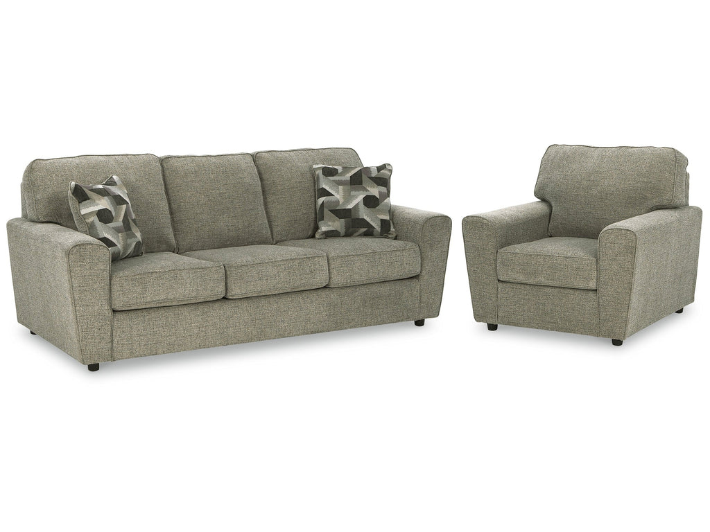Cascilla Pewter Sofa and Chair