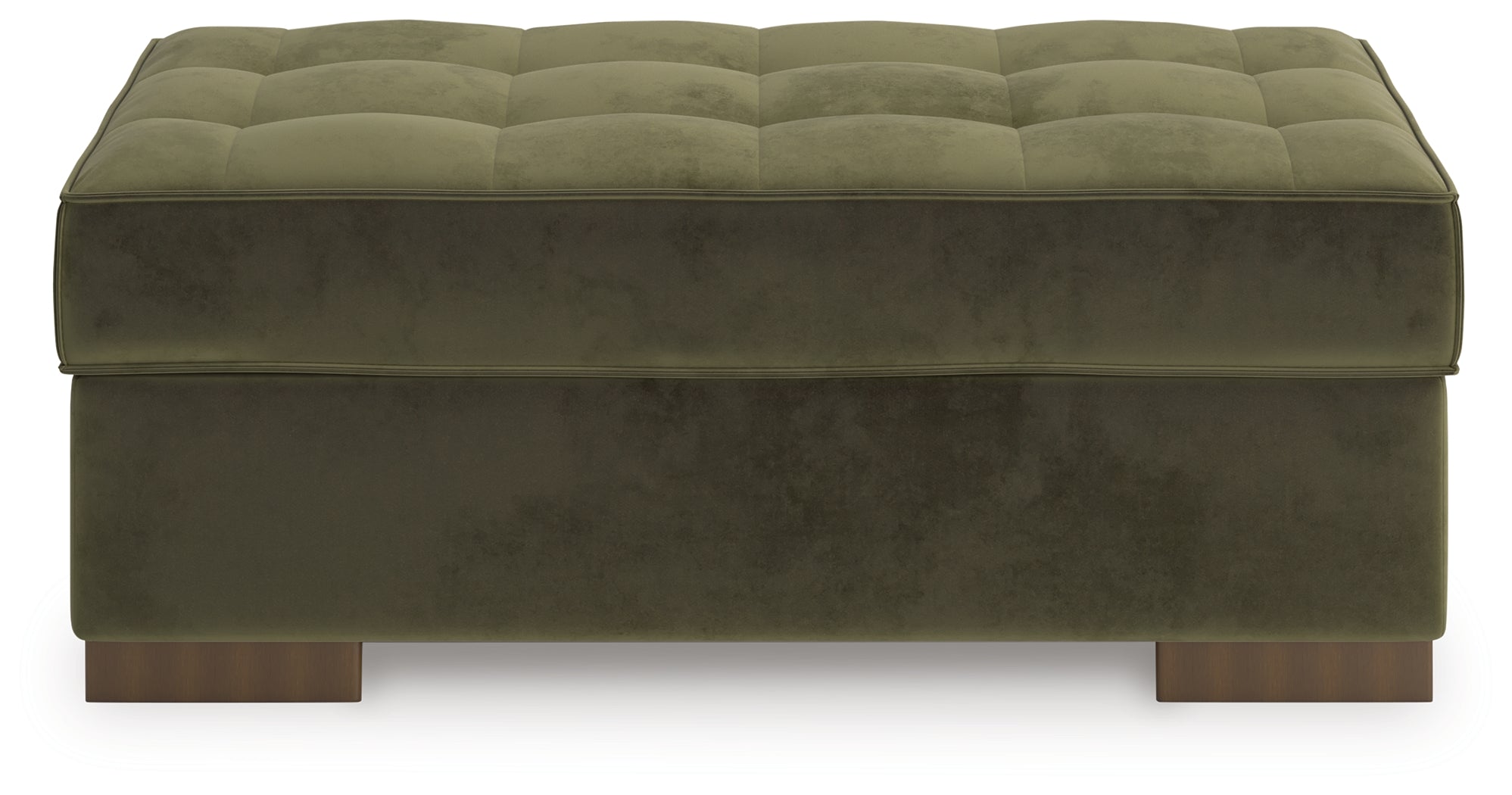 Caspian-Town Olive Oversized Accent Ottoman