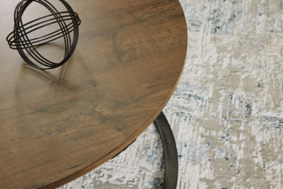 Cassbryn Brown/Black Occasional Table Set (Set of 3)