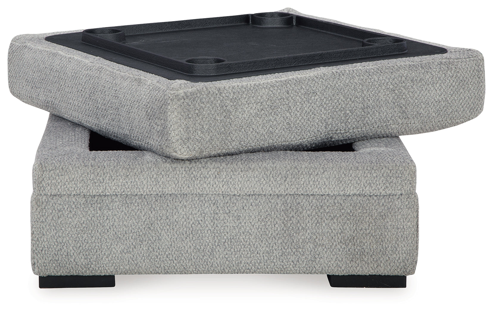 Casselbury Cement Ottoman w/ Storage