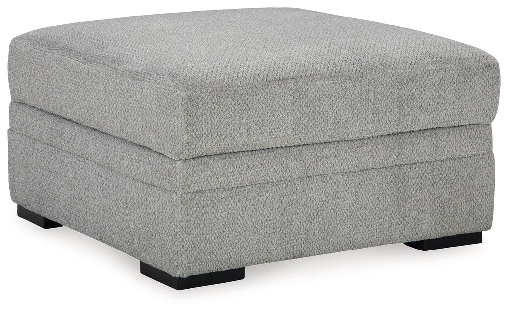 Casselbury Cement Ottoman w/ Storage