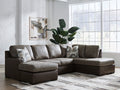 Castille Way Fossil 2-Piece Sectional with Left Chaise