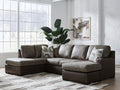 Castille Way Fossil 2-Piece Sectional with Right Chaise