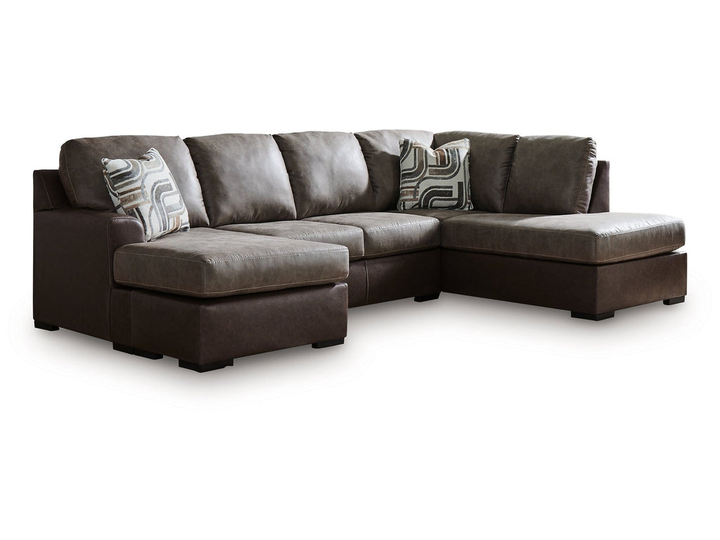 Castille Way Fossil 2-Piece Sleeper Sectional with Left Chaise