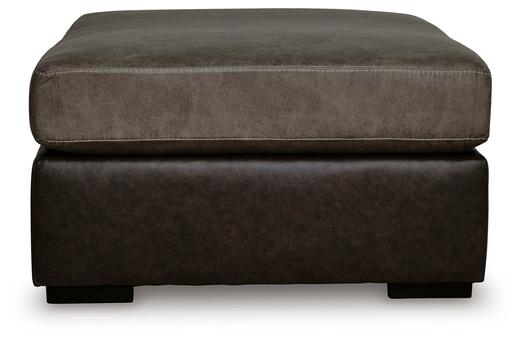 Castille Way Fossil Oversized Accent Ottoman