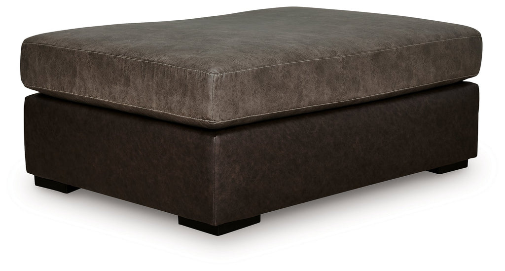 Castille Way Fossil Oversized Accent Ottoman