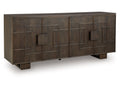 Cato Dark Brown Accent Cabinet