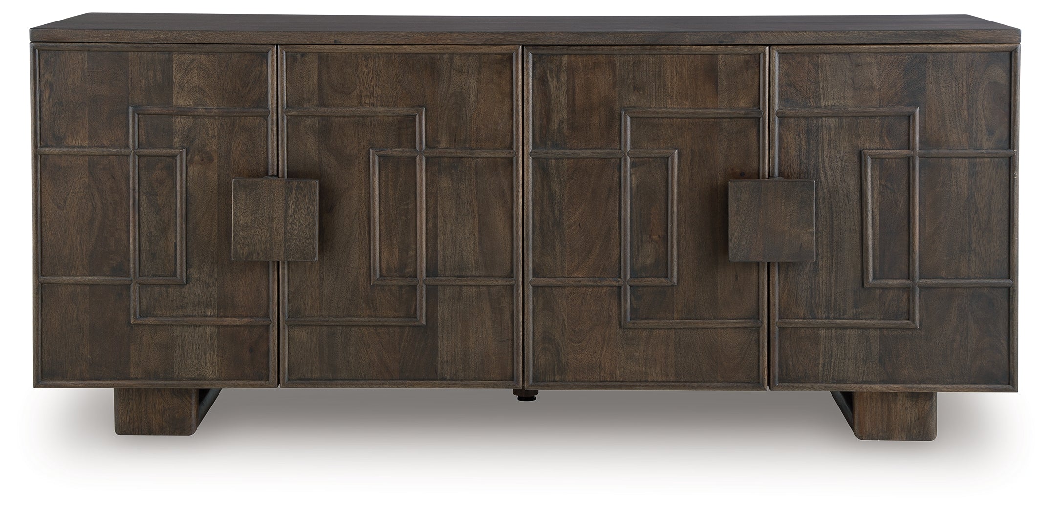 Cato Dark Brown Accent Cabinet