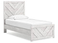 Cayboni Whitewash Twin Panel Youth Bed