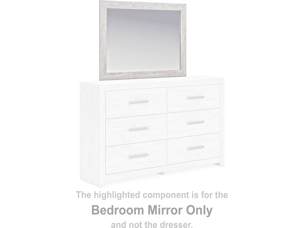 Cayboni Whitewash Bedroom Mirror