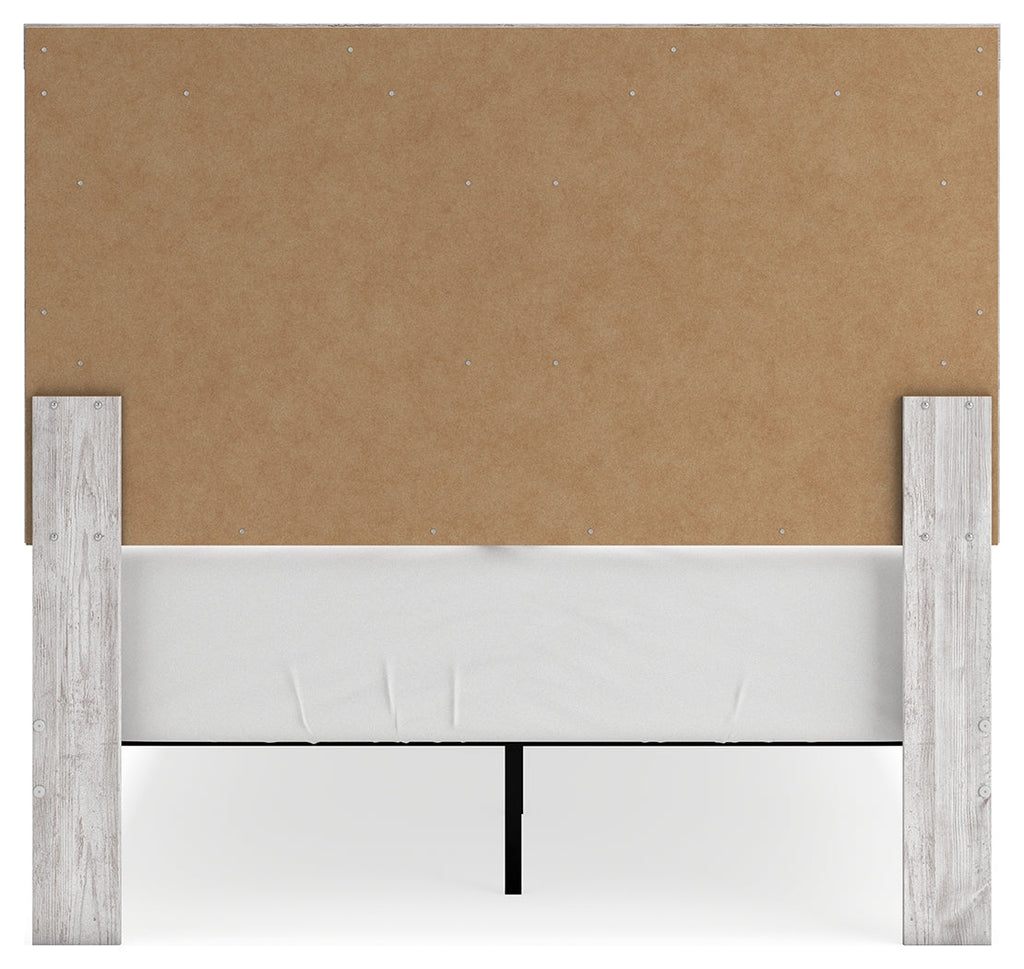 Cayboni Whitewash Full Panel Bed, Dresser and 2 Nightstands