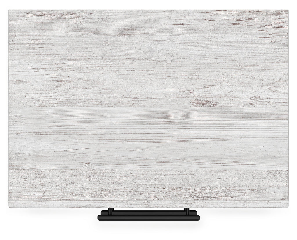 Cayboni Whitewash Full Panel Bed, Dresser and 2 Nightstands