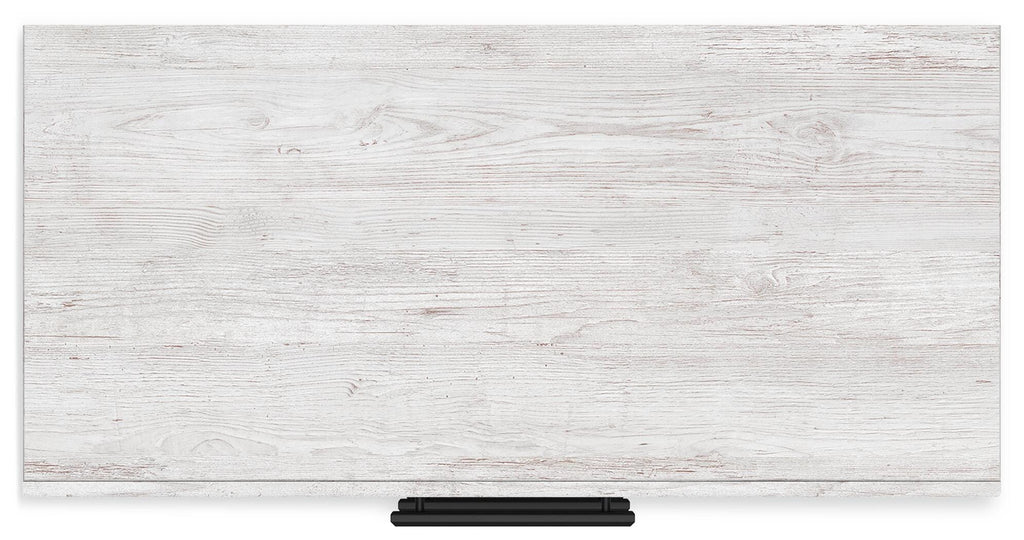 Cayboni Whitewash King Panel Bed, Dresser, Mirror and Chest