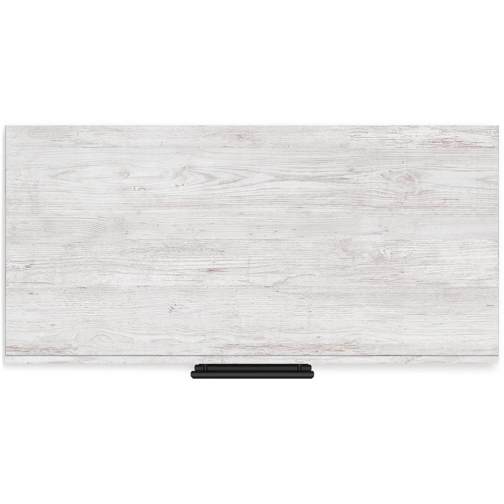 Cayboni Whitewash Queen Panel Bed, Dresser, Mirror, Chest and 2 Nightstands