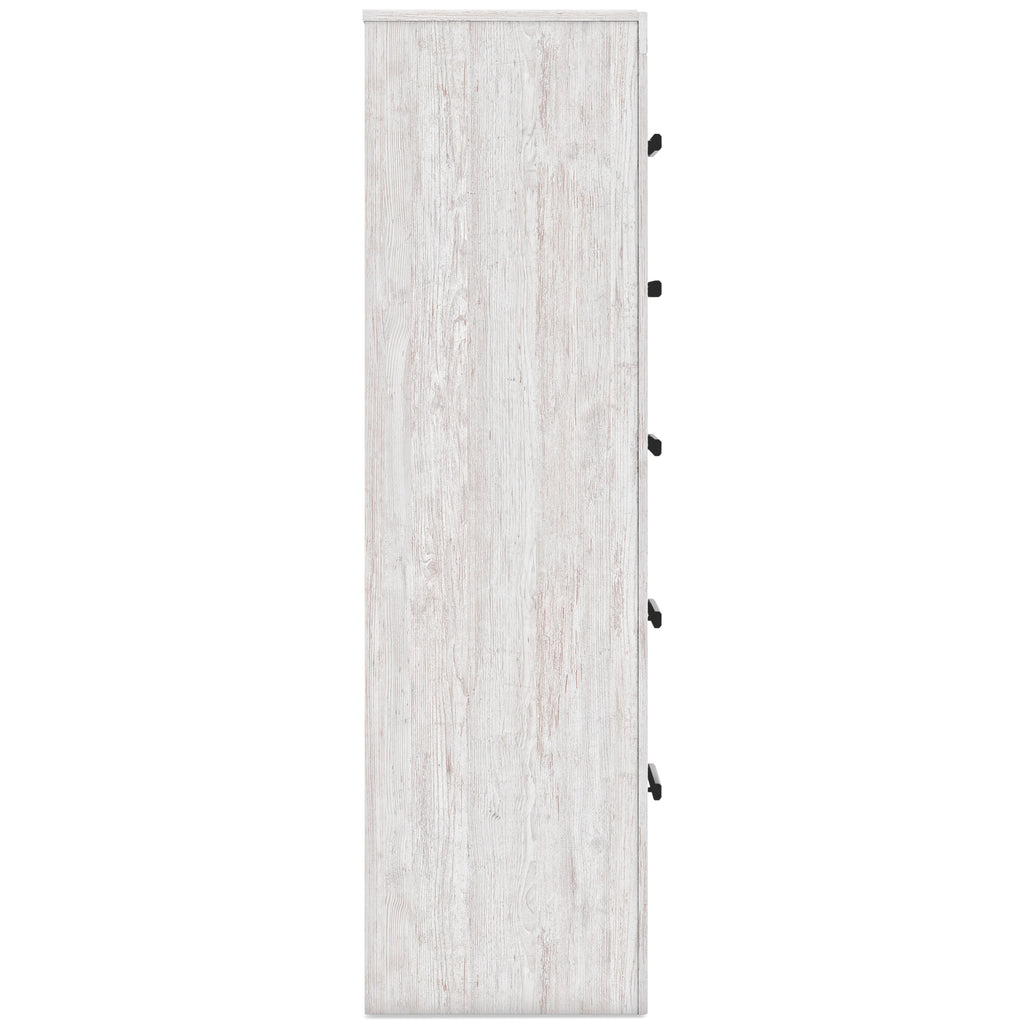 Cayboni Whitewash Full Panel Bedroom Set