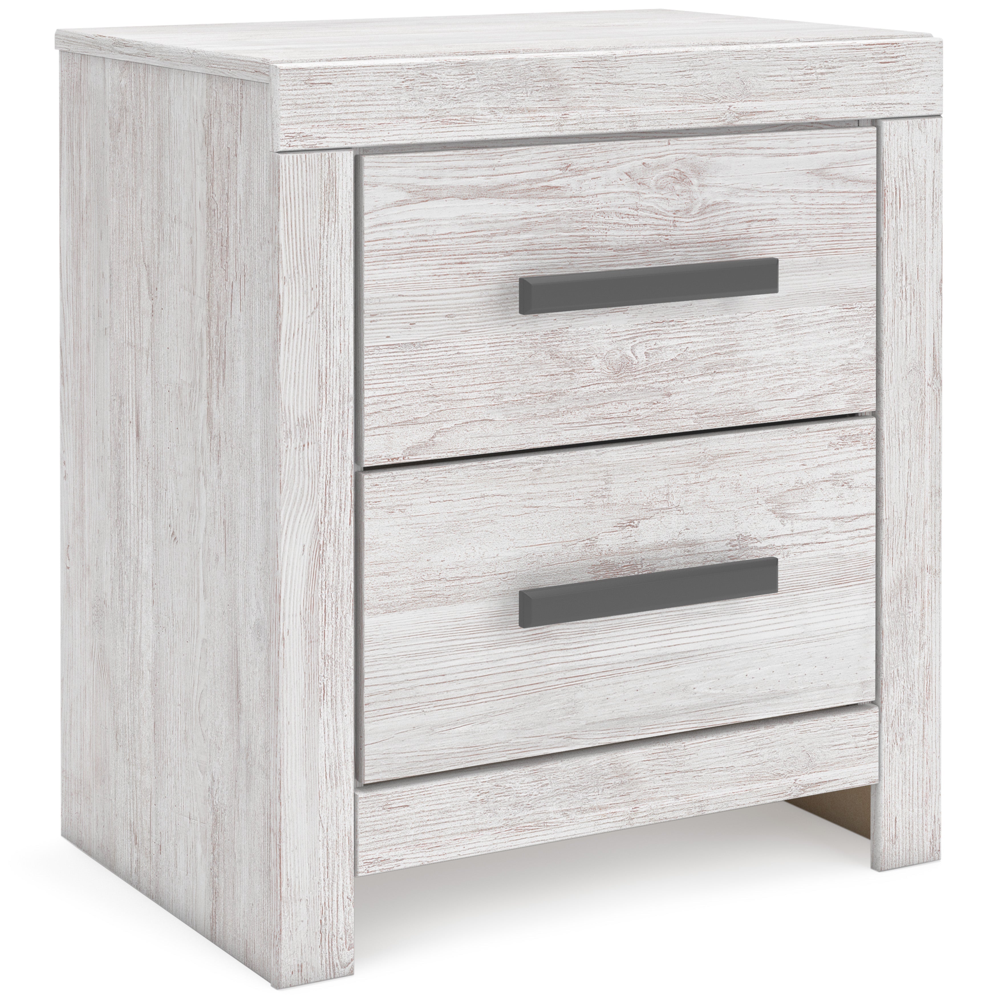 Cayboni Whitewash Twin Panel Bedroom Set